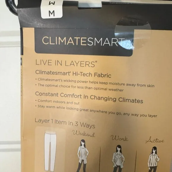 Cuddl Duds Leggings Women's Size Medium, NIP - Picture 4 of 4